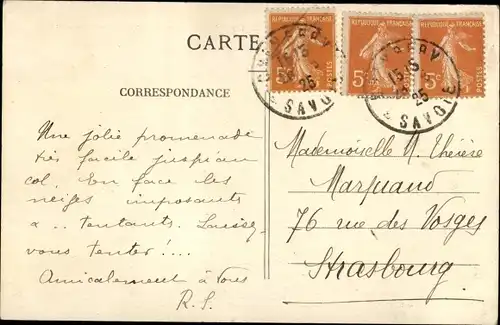 Ak Areches Savoie, Village de Boudin, Col du Pre