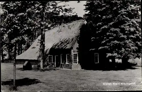 Ak Gieten Drenthe Niederlande, Klein Hilbingshof