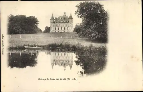 Ak Cande Maine et Loire, Château de Bruc