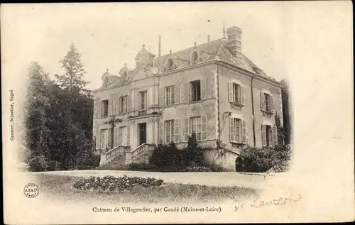 Ak Cande Maine et Loire, Château de Villegontier