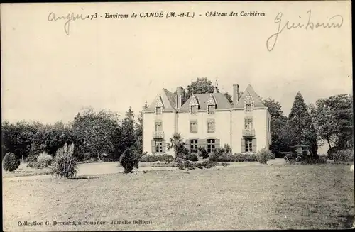 Ak Cande Maine et Loire, Château des Corbières