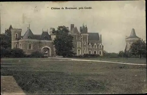 Ak Cande Maine et Loire, Château de Bourmont