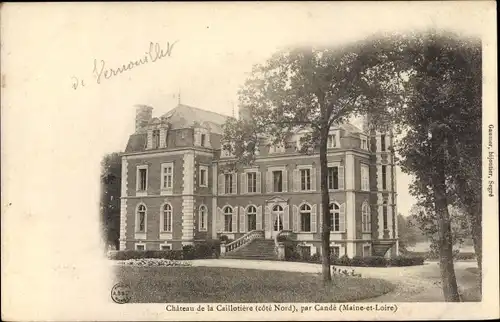 Ak Cande Maine et Loire, Château de la Caillotière