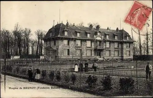 Ak Brunoy Essonne, Hospice, Fondation Balkass