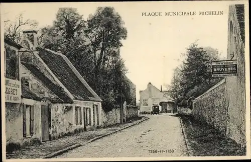 Ak Essonne Frankreich, Plaque Municipale Michelin