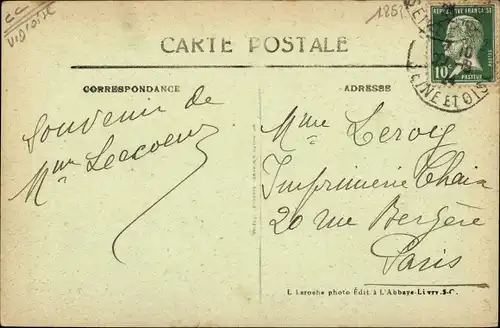 Ak Seugy Val d’Oise, La Calvaire