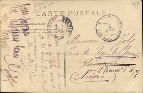 Ak Ecouen Val d’Oise, L'Eglise