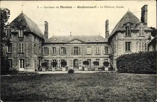 Ak Gadancourt Val d’Oise, Le Chateau