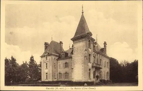 Ak Anjou Maine et Loire, La Mairie