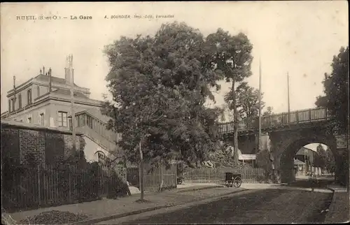 Ak Rueil Hauts-de-Seine, La Gare