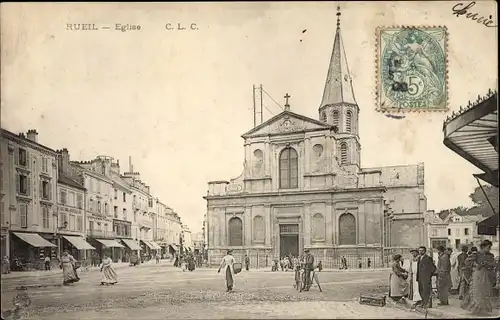 Ak Rueil Hauts-de-Seine, Eglise