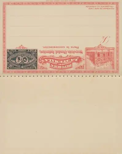 Ganzsachen Klapp Ak Guatemala, Exposicion Centro Americana 1897