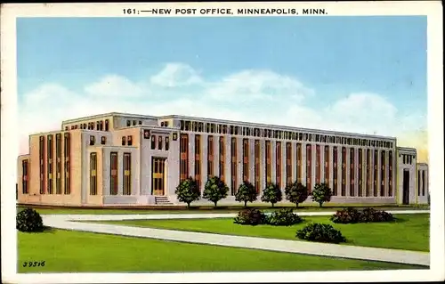 Ak Minneapolis Minnesota USA, New Post Office