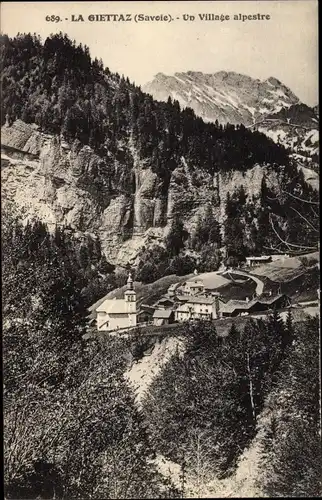 Ak La Giettaz Savoie, Un village alpestre