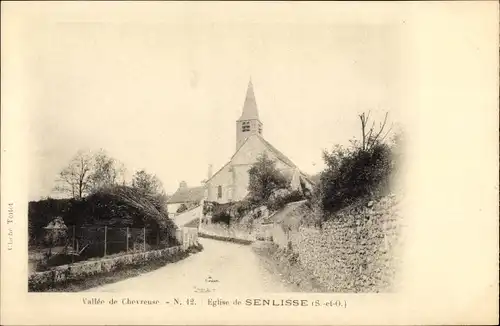 Ak Senlisse Yvelines, Eglise de Senlisse