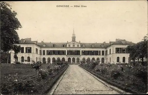 Ak Gonesse Val d’Oise, Hotel Dieu