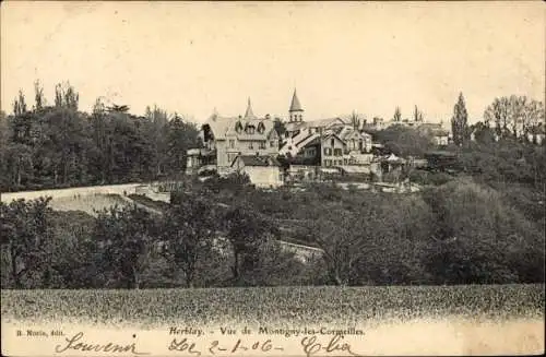 Ak Herblay Val d’Oise, Vue de Montigny les Cormeilles