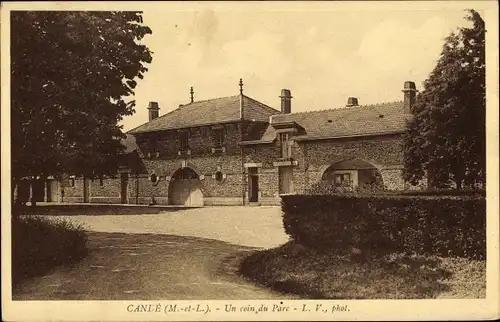 Ak Anjou Maine et Loire, Un coin du Parc