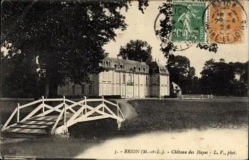Ak Brion Maine-et-Loire, Château de Hayes