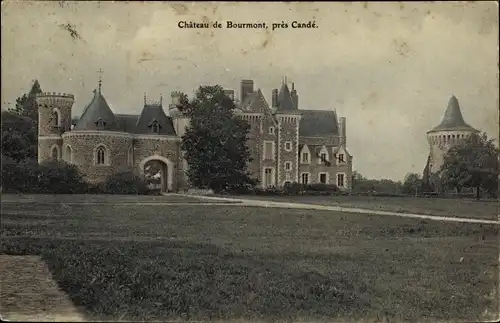 Ak Cande Maine et Loire, Château de Bourmont