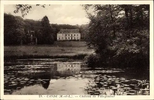 Ak Cande Maine et Loire, Château de Villegontier