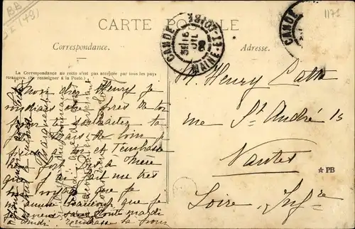 Ak Cande Maine et Loire, Château de Bourmont