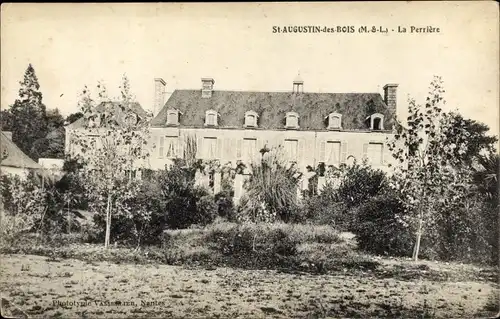 Ak Saint Augustin des Bois Maine-et-Loire, La Perrière