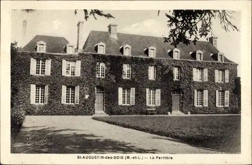 Ak Saint Augustin des Bois Maine-et-Loire, La Perrière