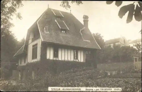 Ak Bures-sur-Yvette Essonne, Villa Alsacienne