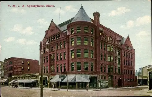 Ak Springfield Missouri, YMCA building, Taylor's Music House & Piano Store