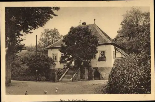 Ak Dalwigksthal Lichtenfels Hessen, Haus