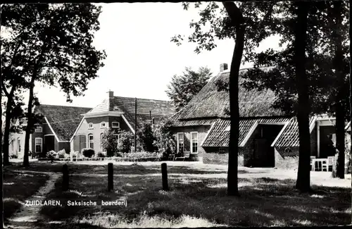 Ak Zuidlaren Drenthe Niederlande, Saksische boerderij