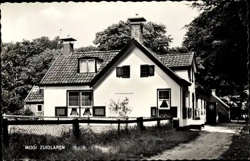 Ak Zuidlaren Drenthe Niederlande, Ortspartie