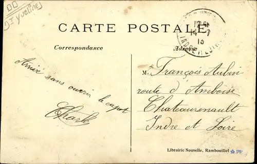 Ak Saint Arnoult en Yvelines, La Rue de Paris