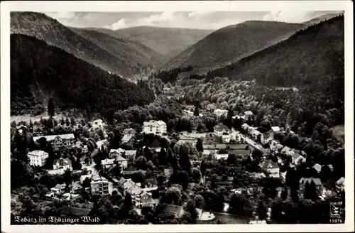 Ak Tabarz im Thüringer Wald, Flugbild, Klinke 13876