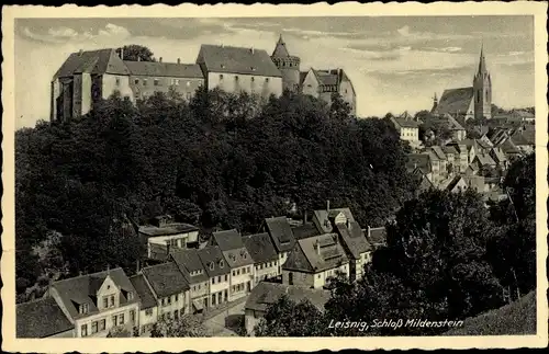 Ak Leisnig in Sachsen, Schloss Mildenstein