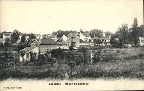 Ak Sarcelles Val d’Oise, Moulin de Bellevue