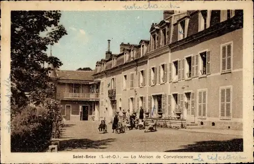 Ak Saint Brice Val d’Oise, La Maison de Convalescence