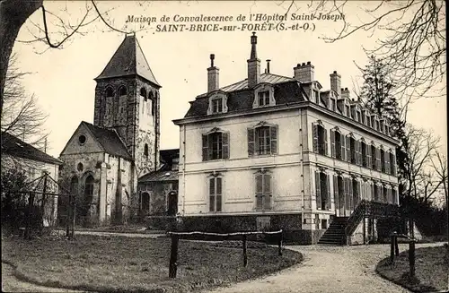 Ak Saint Brice sous Forêt Val d’Oise, Maison de Convalescence de l'Hopital Saint Joseph