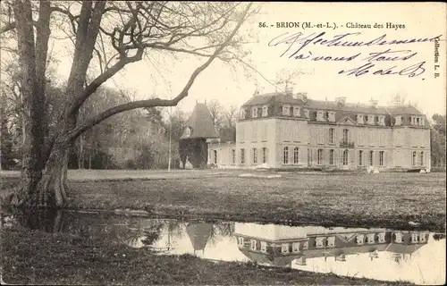 Ak Brion Maine-et-Loire, Château des Hayes