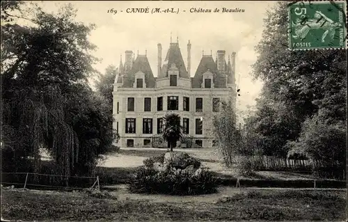 Ak Cande Maine et Loire, Château de Beaulieu