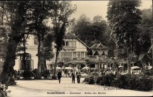 Ak Robinson Hauts de Seine, Interieur, Arbre des Roches