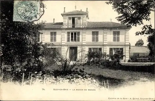 Ak Sucy en Brie Val de Marne, La Maison du Marais