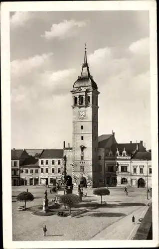 Ak Vyškov Wischau Südmähren, Rathaus, Radnice