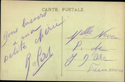 Ak Le Mesnil-au-Val Manche, Rue de la Mer