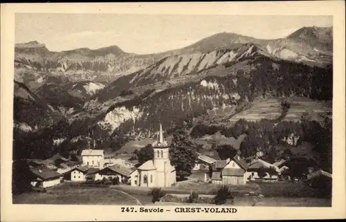 Ak Crest Voland Savoie, Vue generale