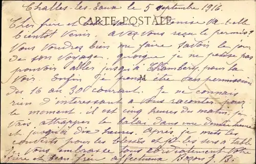 Ak Challes les Eaux Savoie, Grand Hotel de France