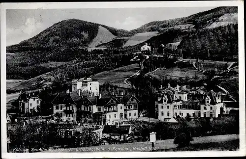 Ak Semmering in Niederösterreich, Erholungsheim und Pension Kastell Küb