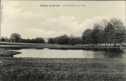 Ak Brissac Maine et Loire, L'Extrémité du Lac