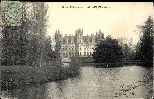 Ak Challain-la-Potherie Maine et Loire, Château